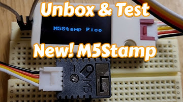 New M5Stamp Pico Unbox and Test