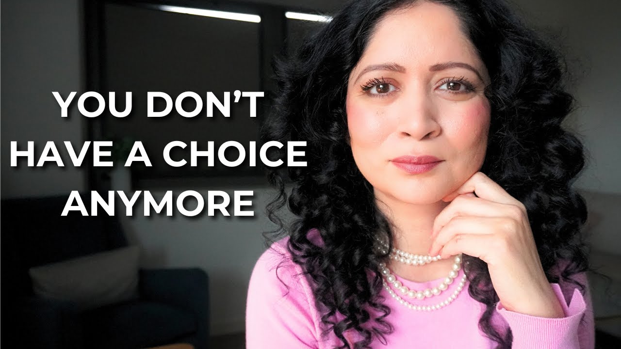 You no longer have control. GOD is taking over