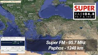 [FM-DX] [SpE] Super FM (CYP) - 95.7 MHz Resimi