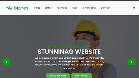 BIZNES PSD to HTML using Bootstrap 4
