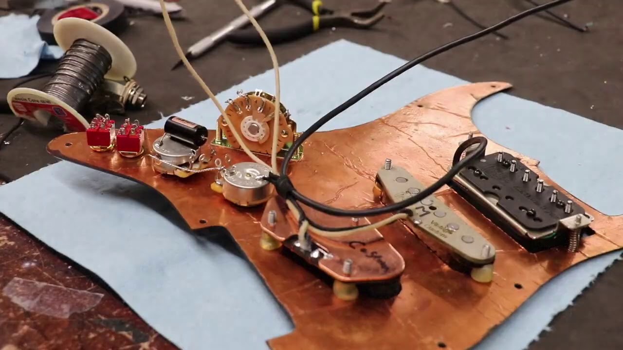 Tone Tips Loaded Pickguard Wiring Walk Through YouTube