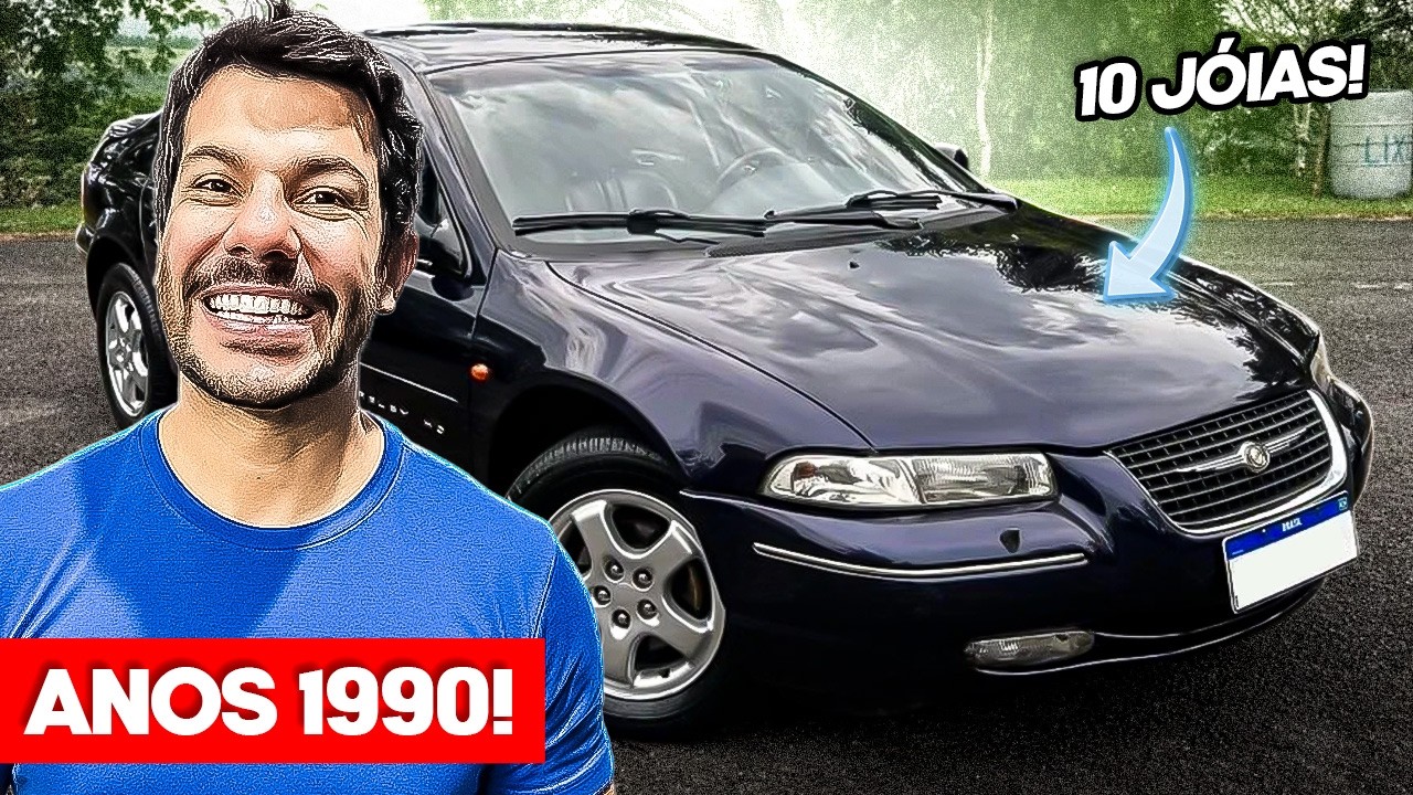 10 JÓIAS DOS ANOS 1990s! 😍 SÓ COISA FINA PRA QUEM GOSTA DE CARRO!