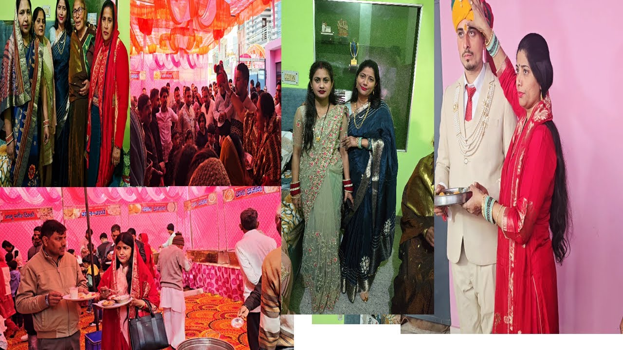 स्वागत, मंढा और भातकी रस्म करके चल दिया दूल्हा बारात लेकर || Ashu and Arvind Vlogs