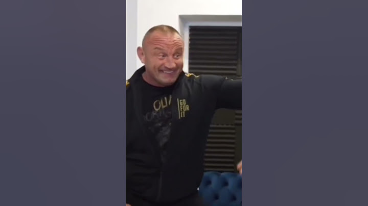 Pudzian rozmawia po angielsku z Eddie Hall mówi jak się czuje