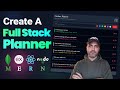 MERN Stack Planner Tutorial  Build a Full-Stack To-Do App Step by Step