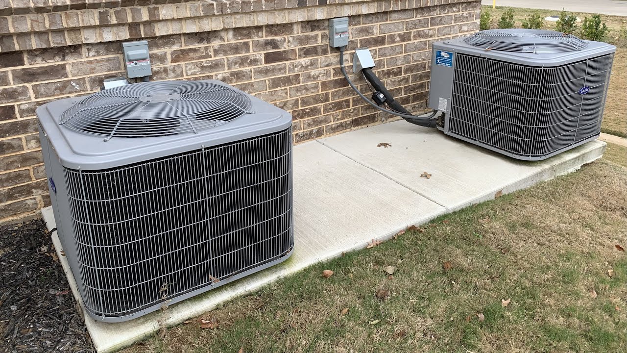 Dual Zone 2019 Carrier Comfort Heat Pumps Two Defrost Cycles YouTube