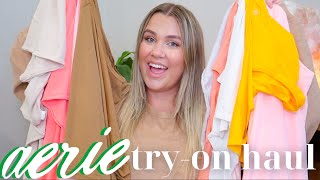 aerie summer *try-on* haul! 2024