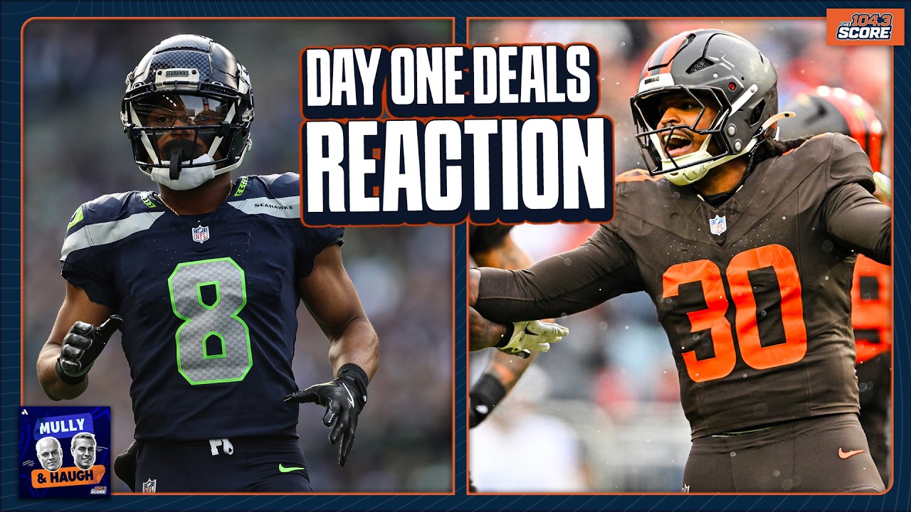 Mully & Haugh react to Bears signing Coby Bryant, Devin Bush, others as NFL free agency gets going