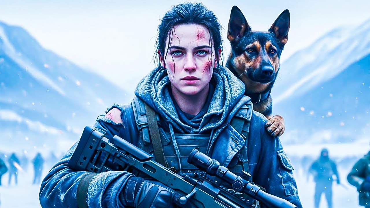 She Was Trapped in the Snow, Shielding Her Puppy — Until Her Sniper Fire Saved the Ambushed Unit!!