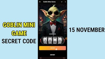 15 November Goblin Mine Game Code | Goblin Mine Game VIP Code | Goblin Mine Game Daily Code