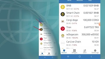 How to fund your Binance smart chain in trust wallet.
