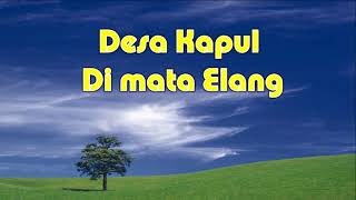 Desa Kapul Di Mata Elang