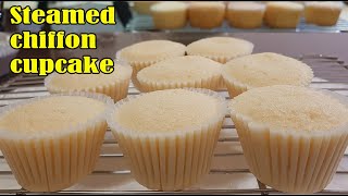 Steamed Chiffon Cupcake Recipe How To Make Chiffon Cupcake No Oven Chiffon Cupcake
