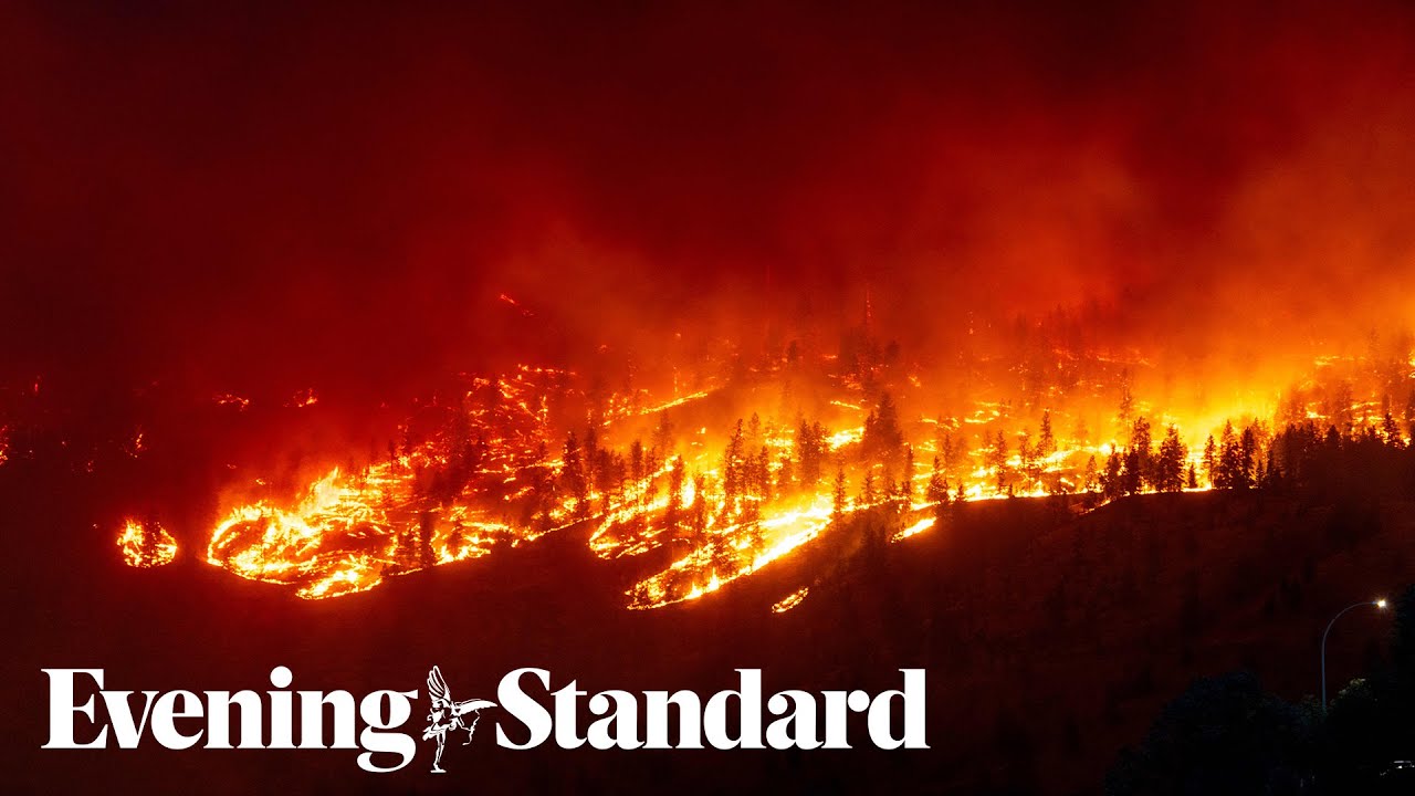 Canada wildfires: Thousands flee as state of emergency declared