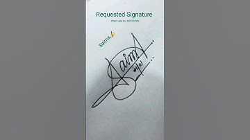 Sign your signature..Saima  #signature#design#sign#art#fashion#viralshorts#reels#follow#me🙏#reels ✍️