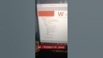 How to print W pattern in Java without extra space using nested for loop. #java #c #js #pattren #dsa