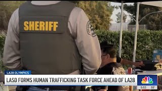 Human trafficking task force launched ahead of 2028 LA Olympics