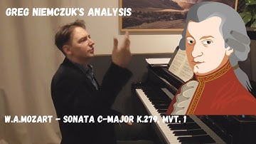 W.A.Mozart - Sonata C-major KV. 279, mvt. 1 - analysis. Greg Niemczuk
