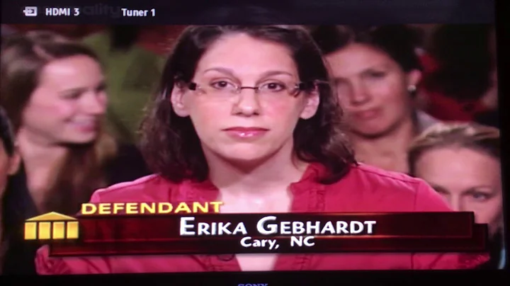 JUDGE JUDY: Erika Gebhardt steals money from frien...