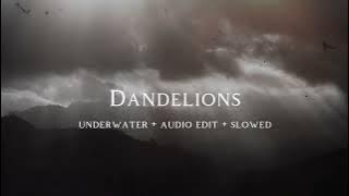 Ruth B   Dandelions (Tiktok Version) (Slowed And Reverb   Underwater)