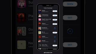 animated flutter download app using UI design