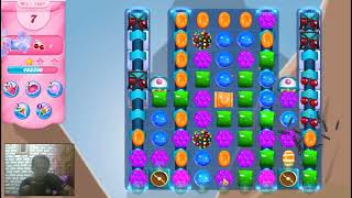 Candy Crush Saga Level 7007 - 3 Stars, 22 Moves Completed, No Boosters