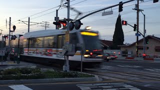 Arlington Avenue Railroad Crossing, LA Metro Light Rail Los Angeles