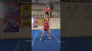 Belle killing it doing her one man stunt for cheer!! #stunt #onemanstunt #cheer #cheerleader Wealth