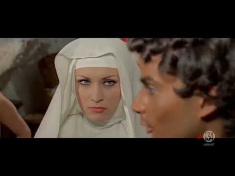 Malisa Longo as a sexy nun in Decameron Segrete, 18+