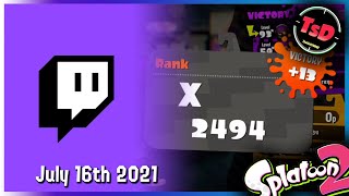 Mr Streamer DUDE Plays Splatoon 2 Ranked on Friday!