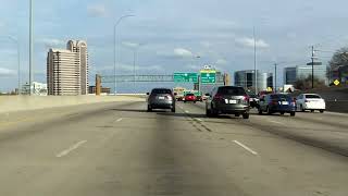 Lyndon B. Johnson Freeway (Interstate 635) eastbound