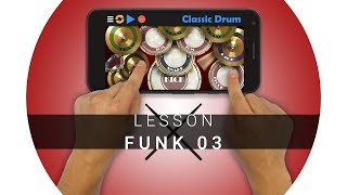Classic Drum: Lesson - Funk 03