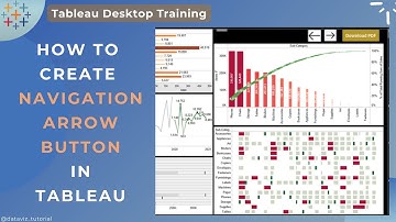 How to create a Navigation arrow button in Tableau Dashboard