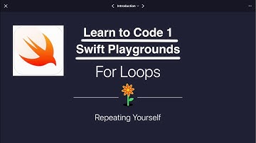 Learn to Code 1 | For Loops | Swift Playgrounds | Apple iPad Pro