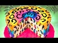 Rainbow Leopard Cake from Cookies Cupcakes and Cardio