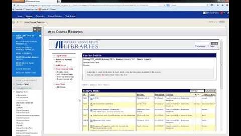 Complete Reserves Service Tutorial - 2014