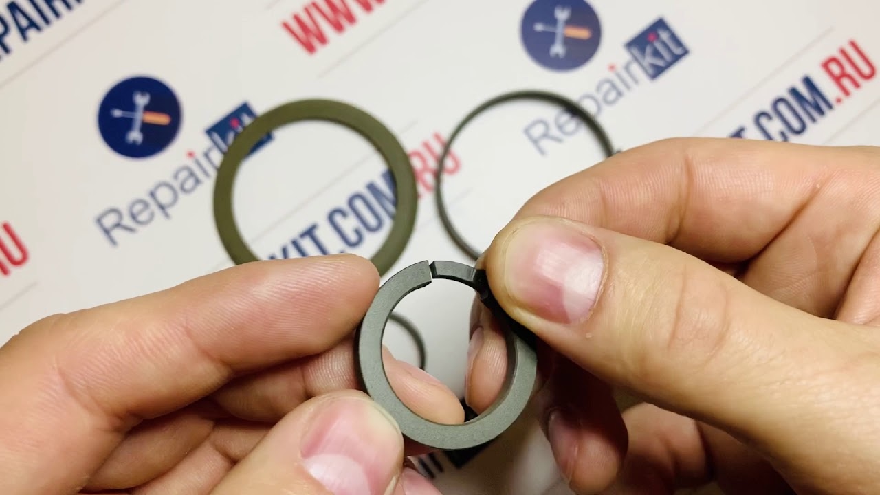 Ремкомплект компрессора пневмоподвески AMK поршневые кольца - YouTube