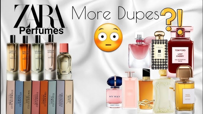 Top 5 ZARA perfume dupes : 