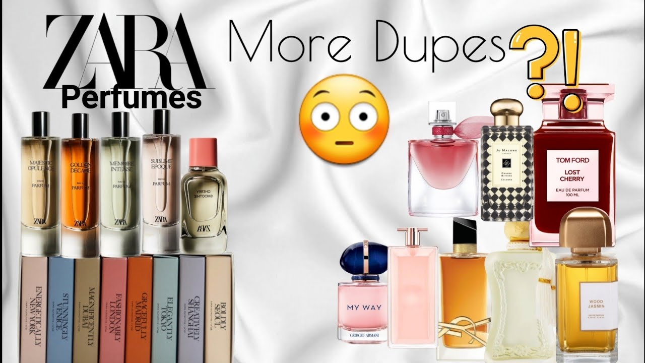 Zara fragrances dupes?Zara perfumes?Parfums zara dupe عطور زارا النسائية  - YouTube