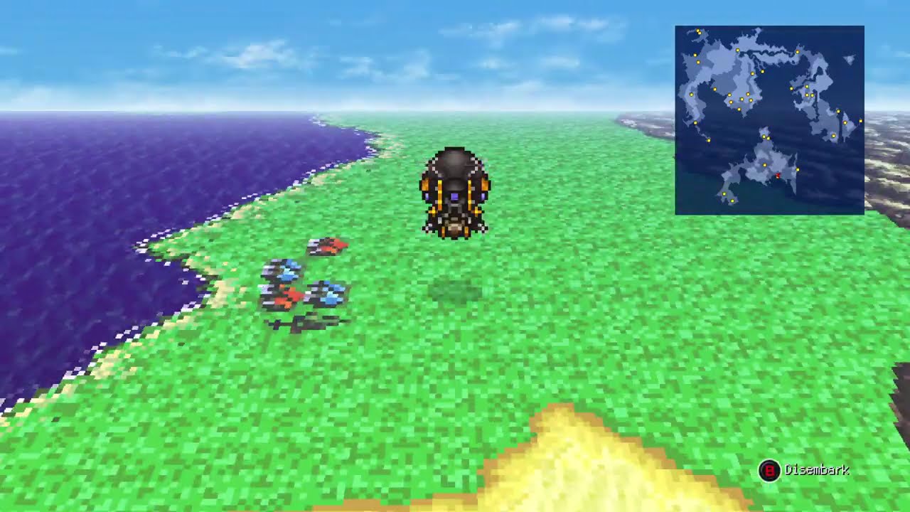 FF6:PR No level up challenge (Part 20) - Empire air force.