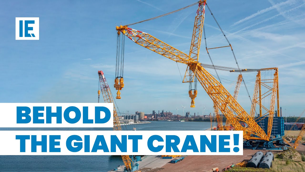The Largest Land Based Crane In The World Massive SGC 250 YouTube The Largest Land Based Crane In The World Massive SGC 250 YouTube