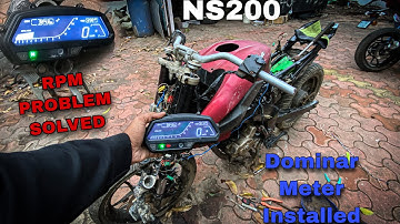 Detailed Dominar 400 Meter Installation Process In Ns 200 || part 2