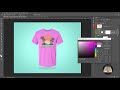 Tshirt mockup psd  colors can be changed and 5 different backgrounds included