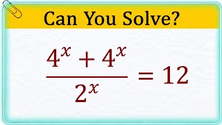 Can You Solve This? 🤯 | Exponents Challenge | No Calculator