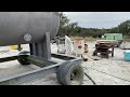 Blasting Setup Before Surface Prep ⚙️ | Tank Project