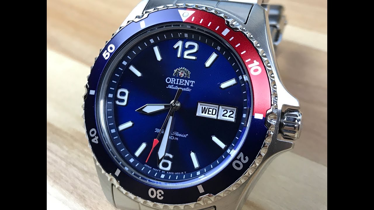 Orient Mako 2 Pepsi - YouTube