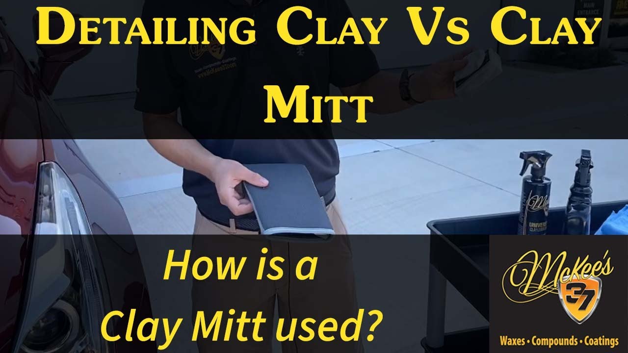 Clay Bar Mitt Clay Glove Detailing Cleaning Faster Than Clay - Temu
