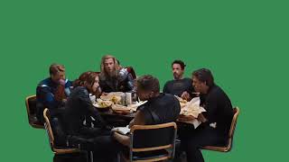 Avengers Lagi Makan Green Screen