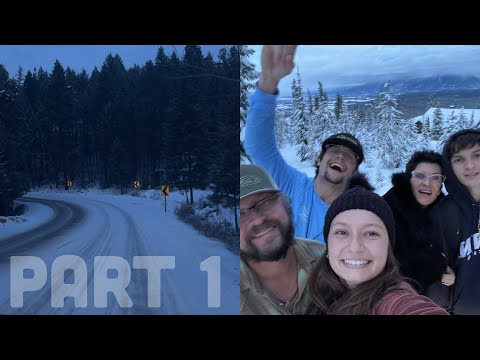 Whitefish, Montana Part 1: traveling day, cabin tour, exploring downtown, and more!