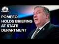 Secretary Mike Pompeo delivers remarks at the State Department — 7/15/2020